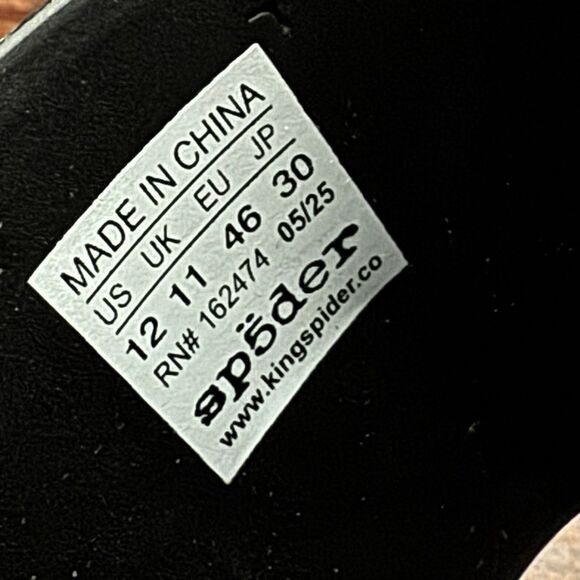 Sp5der Black Onyx Slides - Picture 11 of 11